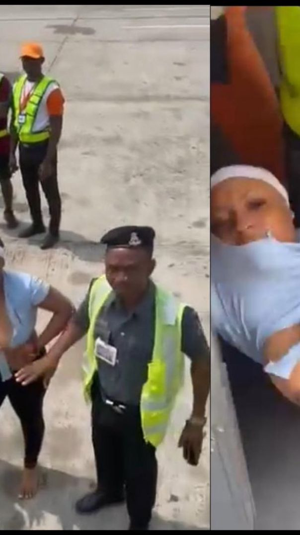 Ibom Air flight Leak